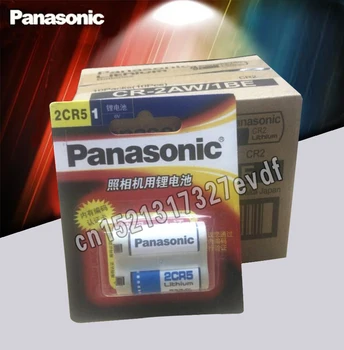 10pack Novo Original Panasonic preliminar 2cr5 6V 1500mah Bateria de Lítio BATERIAS Frete Grátis