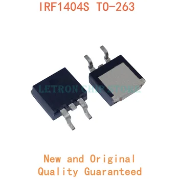10PCS IRF1404STRLPBF PARA-263 IRF1404S TO263 F1404S IRF1404 D2PAK 162A 40V SMD MOSFET novo e original IC Chipset