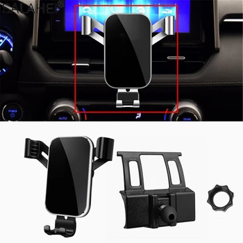 ABS novo Telefone Celular Suporte Para Toyota RAV4 2019 2020 Interior Dashboard Titular Célula base do Suporte de Acessórios do Carro do Titular do Telefone
