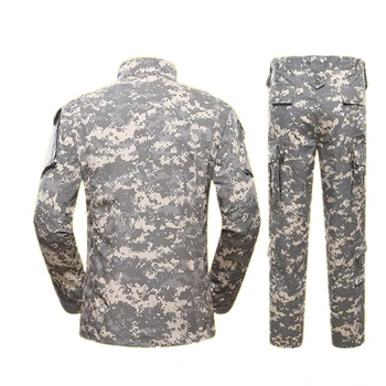 ACU Uniforme Militar do Exército Militar das Forças Especiais Serviço Tática do Terno de Combate Camisa de Camuflagem de Alta Qualidade, os Homens Conjunto de Roupa de