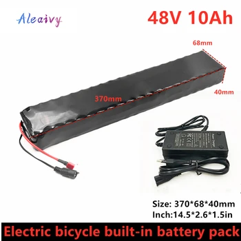 Aleaivy 48V 13S3P 10Ah 500W Bateria do Li-Íon, Adequado Para a Bicicleta Elétrica 48V Com 20A BMS Built-In Bateria de Lítio