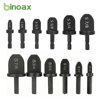 Binoax 5/6pcs Tubo de Cobre Tubo Expansor Conjunto de Condicionador de Ar Condicionado Estampagem Broca de Ferramenta 7/8 5/8 3/4 1/2 1/4 3/8 Polegadas