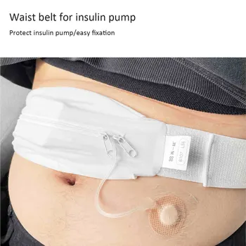 Bomba De Insulina O Saco Da Cintura Invisível Leve E Respirável Multifuncional Da Correia Da Bomba De Insulina Cinto Fixo Aplicado A Todos Os Tipos De Bomba