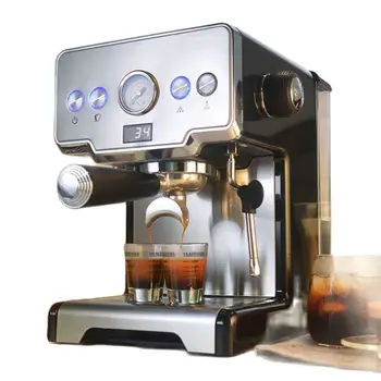 CRM3605 Máquina de Café em Casa de 15 bar de Café, máquina de café Expresso 1450W Semi-Automático de Tipo de Bomba Cappuccino, Leite Bolha Maker