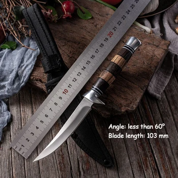 faca de cozinha a carne faca fruto direto de faca de aço Inox multi-propósito faca casa de jantar do corte da faca ao ar livre da mão de faca