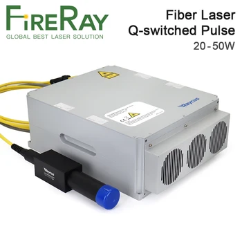 FireRay Raycus 20W 30W 50W Q-switched Pulso de Laser a Fibra de Origem 1064nm Laser de Alta Qualidade Módulo de Fibra de Marcação a Laser, Máquina de