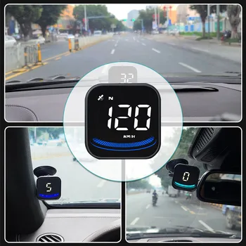 G4 Head Up Display Digital, Medidores de GPS do Carro do Velocímetro Digital Inteligente Alarme de Lembrete HUD Eletrônica do Carro-Acessórios para Carros