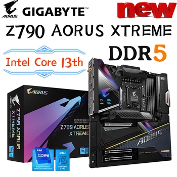 Gigabyte Z790 AORUS XTREME placa-Mãe Suporta os processadores Intel Core, a 13 e 12 de Geração de CPU de 128 gb DDR5 8000（OC）MHz memória RAM E-ATX e placa-mãe Nova