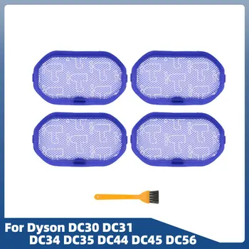 Hepa lavável Pré-Filtro para Dyson DC30 DC31 DC34 DC35 DC44 DC45 DC56 Aspirador acessórios originais Roxo design