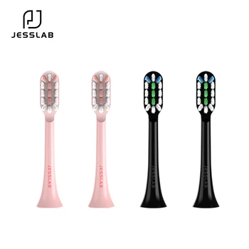 JESSLAB Z30 Escova de dentes Elétrica Cabeças de Escova de Substituição Original Sonic Escova de Limpeza Profunda Soft Cerdas da Escova de Dentes Cabeças
