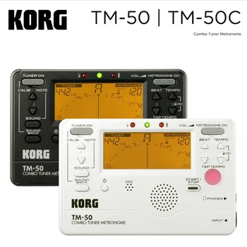 Korg TM-50 TM-60 Afinador/Metrônomo Preto-e-Branco disponível pode ser utilizado para o vento, Guitarra, Cavaquinho, Piano e instrumentos de Teclado