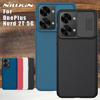 Nillkin para OnePlus Nord 2T 5G Caso Camshield Câmera com Lente de Proteção Traseira Tampa Protetora para OnePlus Nord 2T 5G