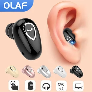 OLAF Único No Ouvido Fones de ouvido Bluetooth mãos livres Fones de ouvido sem Fio Sport Gamer Fone de ouvido Com Microfone Fones de ouvido TWS IPX5 Impermeável 0