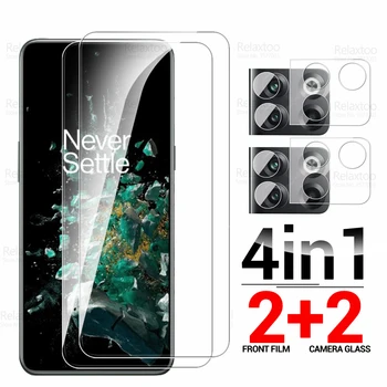 OnePlus10T Vidro 4in1 Câmara Temperado de Proteção Glas Para OnePlus 10T Um Plus de 10 T T10 5G 2022 6.7