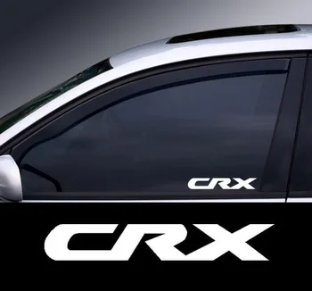 Para 2 x CRX Logotipo Fenster Grafik Adesivo Farben Auswahl