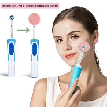 Para Oral-B, Escova De Dentes Elétrica De Substituição De Limpeza Facial Cabeças De Escova De Dentes Escova De Limpeza Da Cabeça De