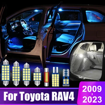 Para Toyota RAV4 XA30 XA40 XA50 2009 - 2023 2013 2014 2015 2016 2017 2018 2019 2020 2021 2022 Carro de Interior do DIODO emissor de Luz, Acessórios