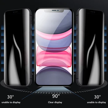 Privacidade, Anti-Spy Hidrogel Suave Completo Protetor de Tela do Filme Para o iPhone X XR XS MAX 11 12 Pro Mini 2020 Para o iPhone 7 8 6 6s Mais