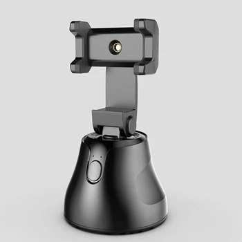Smart Bluetooth Selfie Vara Telefone Cardan Estabilizador De 360° De Rotação Tiro Tripé Automático De Detecção De Rosto De Tiro Titular Do Telefone