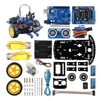 Smart Carro Robô Kit de Eletrônica DIY Kit inicial Kit Robô