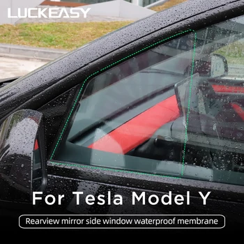 Tesla Modelo 3 modelo Y X S 2017-2022 Carro do Lado do Espelho Retrovisor Impermeável, Anti-Fog Filme Lado do Vidro da Janela do Filme model3 2021
