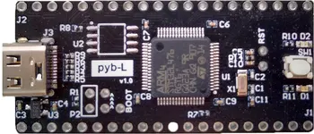 Ultra-baixo-bateria-powered STM32L4 conselho de desenvolvimento micropython / python / C de programação