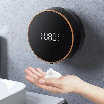 Wall-mounted do Sabão para Lavagem de Mãos Máquina de Infravermelho de Mão Automática máquina de lavar Espuma Dispenser Inteligente anti-Séptico de Mão 0