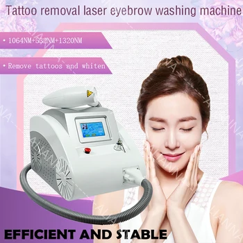 Área de trabalho do Laser Sobrancelha Máquina de Lavar roupa Máquina de Tatuagem de Alta Potência Sarda de Lavar Pneus Black Face a Mancha de Equipamento de Beleza