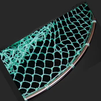forte linha de nylon diâmetro 20 cm-40 cm rede de aterragem de cabeça de rede de nylon de rede de pesca a pesca de rede turck net dipneting pesca ferramenta 2