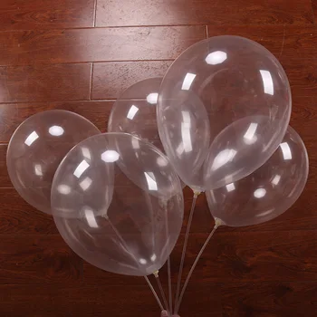 5-36inch Claro Balões de Látex Transparente Balões de Hélio Globals Festa de Casamento de Suprimentos Brithday Decoração para uma Festa de DIY, Decoração de Balões 3