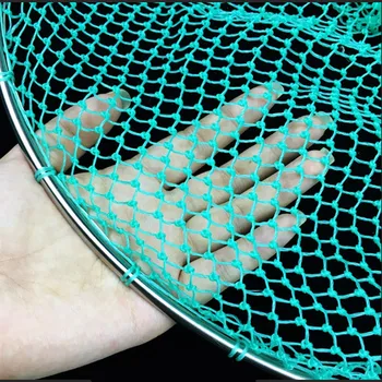forte linha de nylon diâmetro 20 cm-40 cm rede de aterragem de cabeça de rede de nylon de rede de pesca a pesca de rede turck net dipneting pesca ferramenta 3