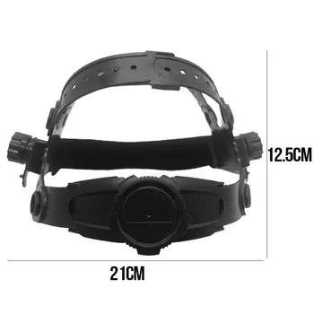 1pc Variável Automática Fotoelétrico Máscara de Solda Anel de Cabeça do Soldador Máscara de Cabeça Escuros Capacete de Acessórios 4
