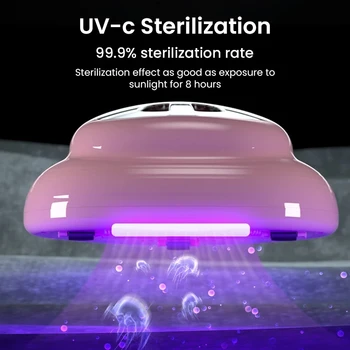 Ultravioleta Ácaro Remoção Instrumento 10000PA Aspirador de pó sem fio Portátil Para Colchão Sofá Destacável Filtro de Saúde 4