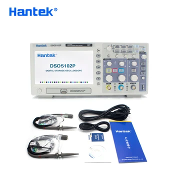 Hantek DSO5102P Digital Osciloscópio 100MHz 2canais 1GSa/s, Tempo Real, taxa de amostragem de host USB e conectividade de dispositivo de 7 Polegadas 5